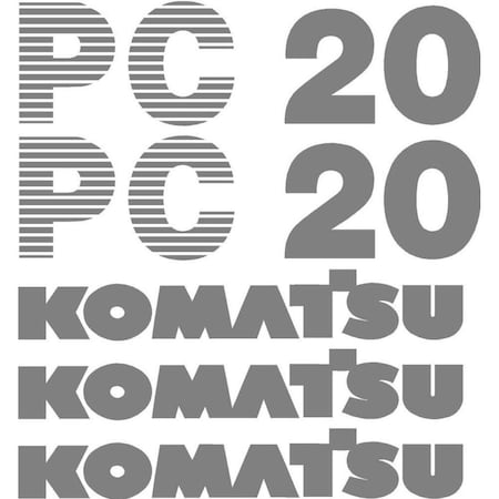 Aftermarket Decal Set KMPC20-7DECALSET